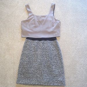 Bailey 44 Taupe Mini Dress Size S